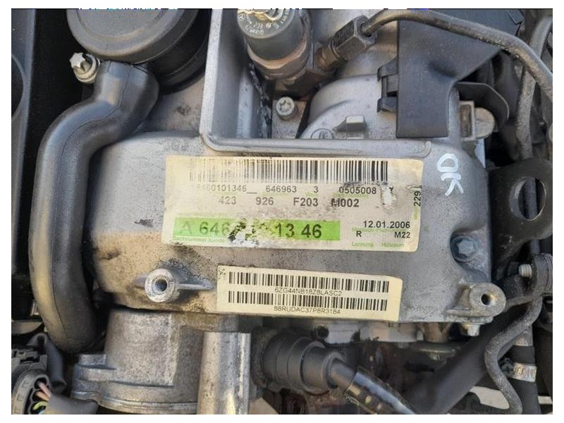 Motore Completo 646963 150CV Mercedes Classe C W203 2000