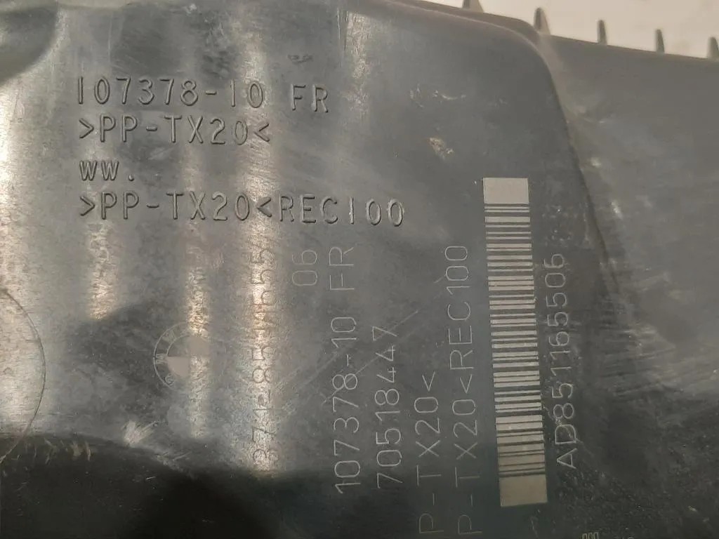 Scatola Filtro ARIA 107378-10 Bmw Serie 1 F20 Berlina 2012