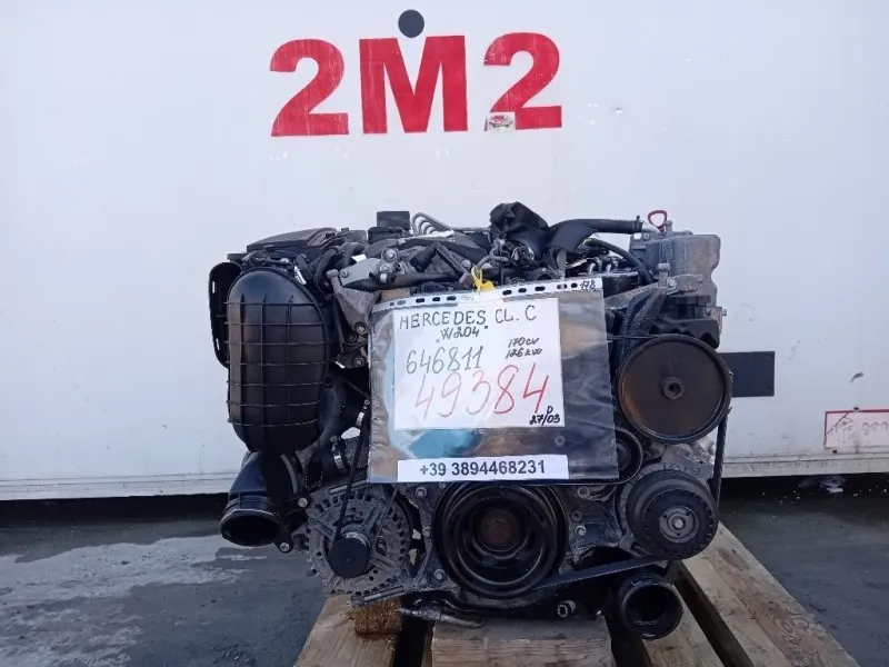 Motore Completo 646811 170 CV 126 KW Mercedes Classe C W204 2007