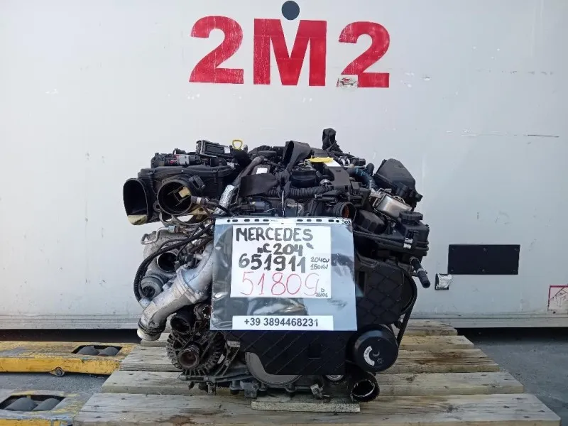 Motore Completo 651911 204 CV 150 KW Mercedes Classe C W204 2011