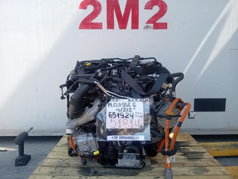 Motore Completo 651924 204 CV 150 KW Mercedes Classe E W212 2009