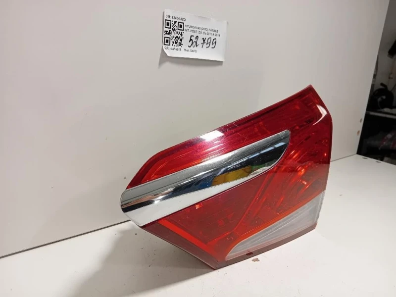 Fanale INT POST DX 92404-3ZO Hyundai I40 2012