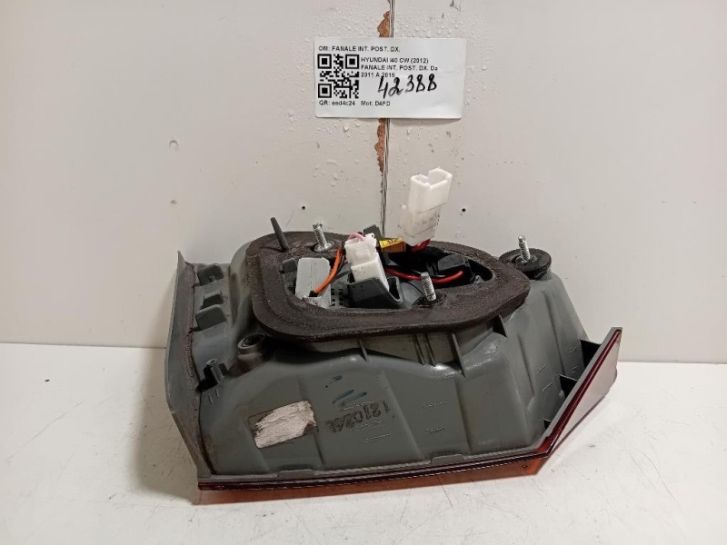Fanale INT POST DX FANALE INT POST DX Hyundai I40 CW 2012