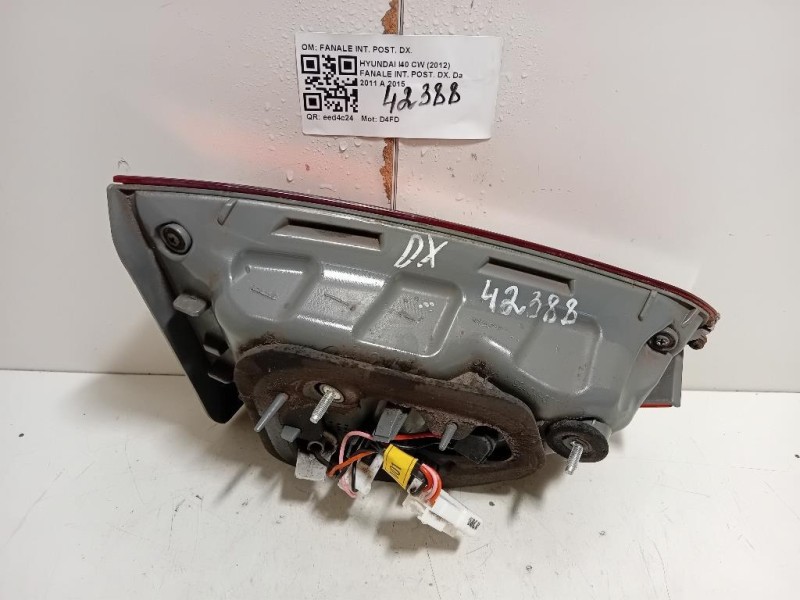 Fanale INT POST DX FANALE INT POST DX Hyundai I40 CW 2012