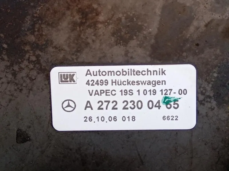 Motore Completo 272942 231 CV 172 KW Mercedes Classe SLK R171 2004