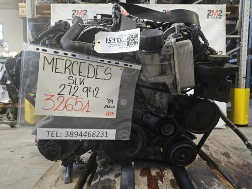 Motore Completo 272942 231CV 170KW Mercedes Classe SLK R171 2008