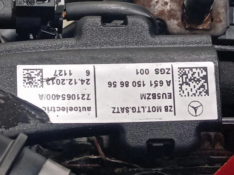 Motore Completo 651956 95 CV 69 KW Mercedes Sprinter III 2013