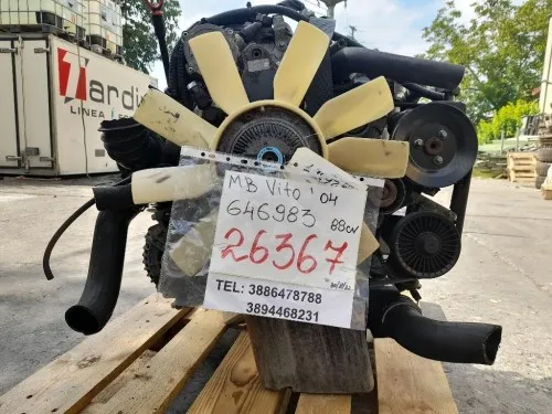 Motore Completo 646983 88 CV 65 KW Mercedes VITO W639 2004