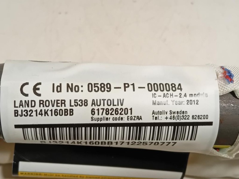 Air-bag A Tendina SX BJ3214K160BB Land Rover Range Rover Evoque I 2011