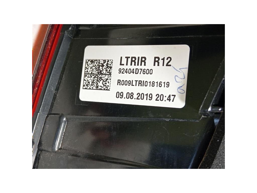 Fanale INT POST DX 92404D7600 Hyundai Tucson II 2018