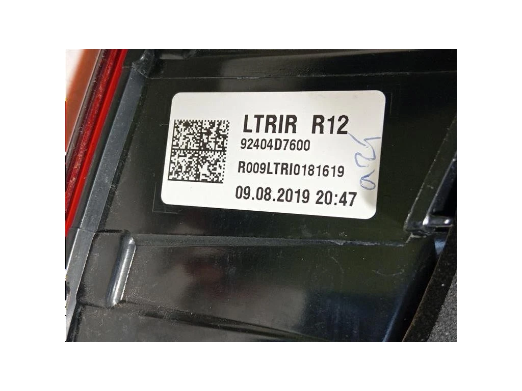 Fanale INT POST DX 92404D7600 Hyundai Tucson II 2018