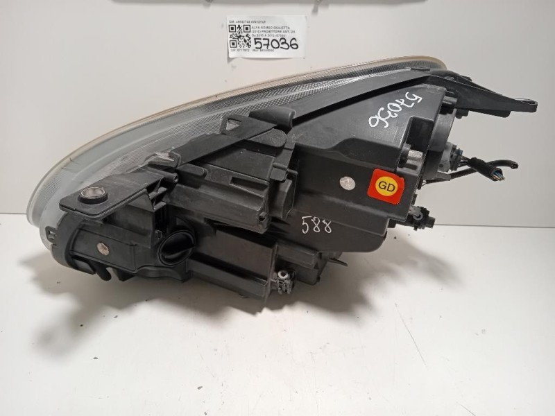 Proiettore ANT DX 46602748 Alfa Romeo Giulietta 2010