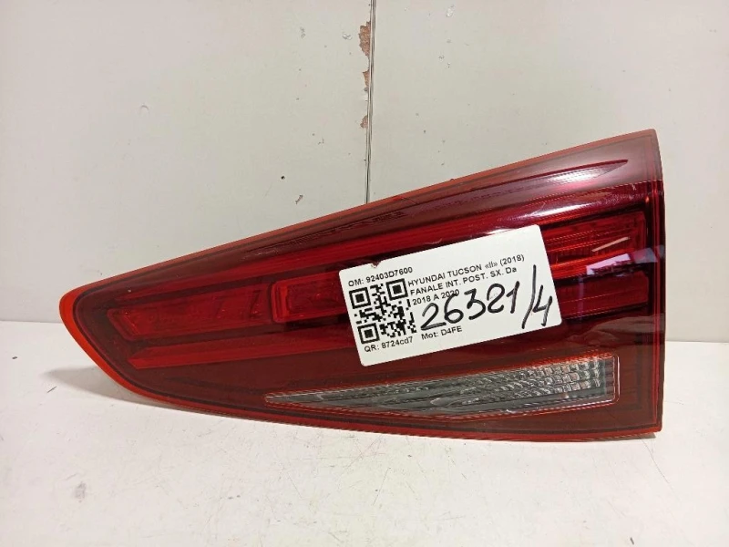 Fanale INT POST DX 92404D7600 Hyundai Tucson II 2018