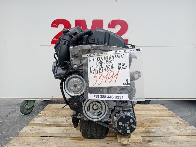 Motore Completo N16B16A 98 CV 72 KW Mini Countryman ONE R60 2014