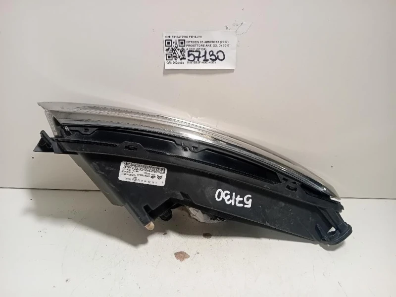 Proiettore ANT DX 9813477980 Citroen C3 Aircross 2017