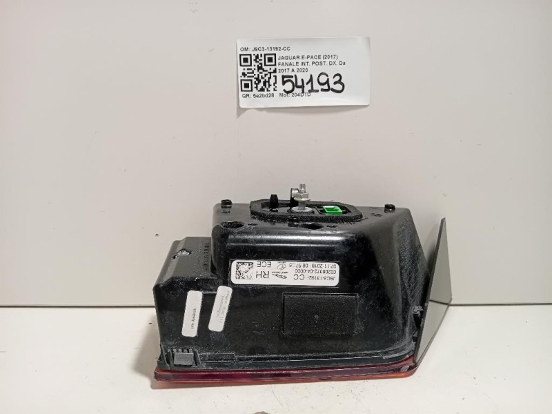 Fanale INT POST DX J9C3-13192-CC Jaguar E-pace 2017