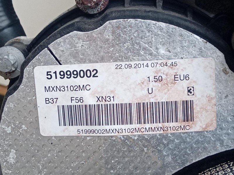 Motore Completo B37C15A 116 CV 85 KW Mini MINI Cooper F55 2014