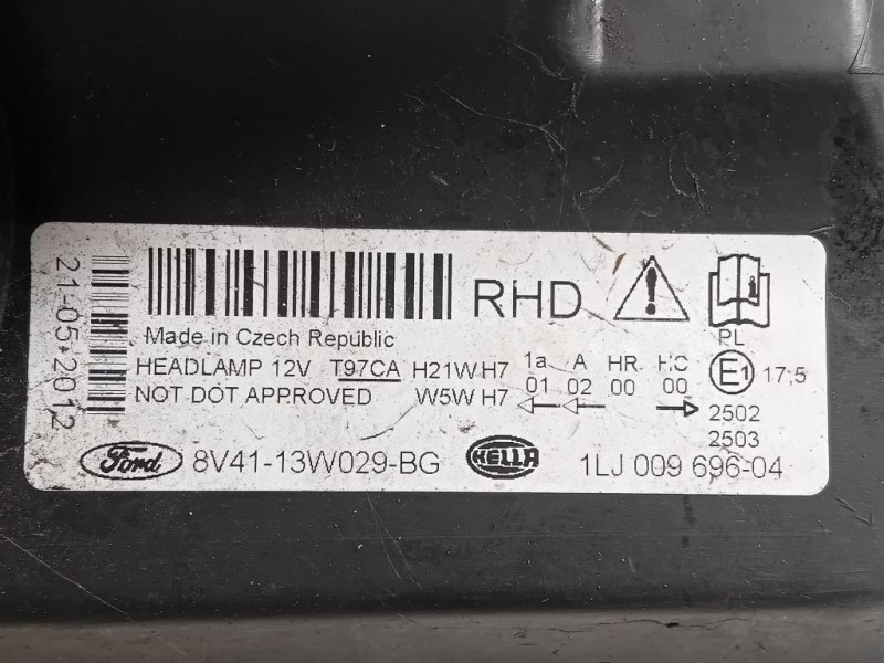 Proiettore ANT DX 8V41-13W029-BG Ford KUGA I 2008