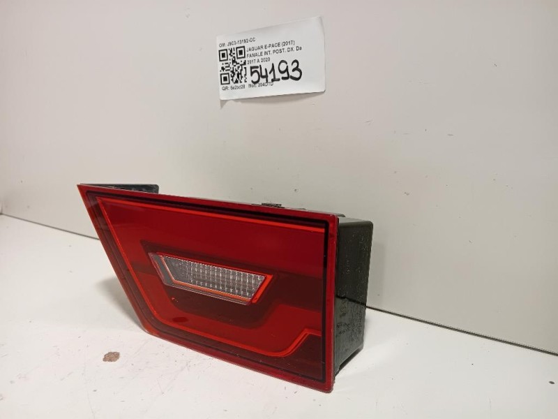 Fanale INT POST DX J9C3-13192-CC Jaguar E-pace 2017