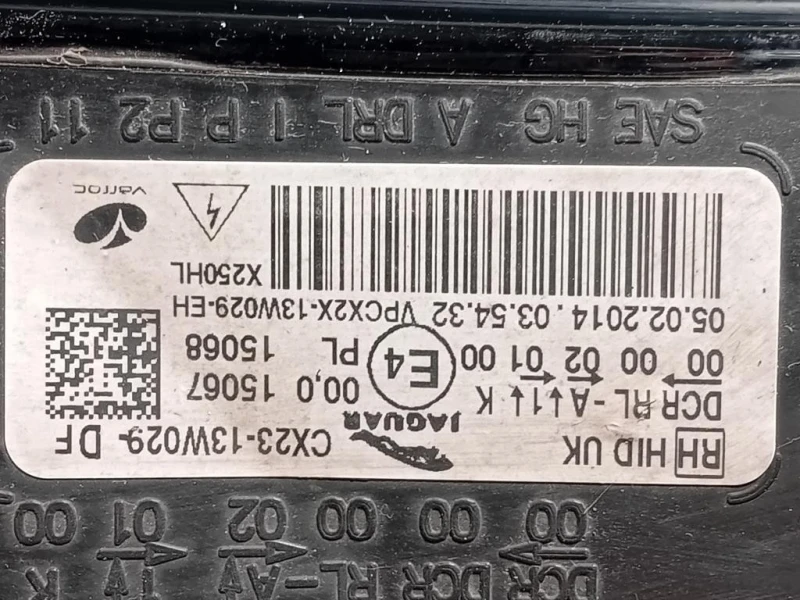 Proiettore ANT DX CX23-13W029-DF Jaguar XF I 2011