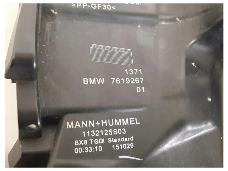 Scatola Filtro ARIA 1371 7619267 01 Mini MINI ONE F55 2014