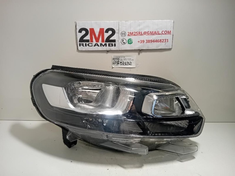 Proiettore ANT DX 9808567680 Opel Vivaro C 2019