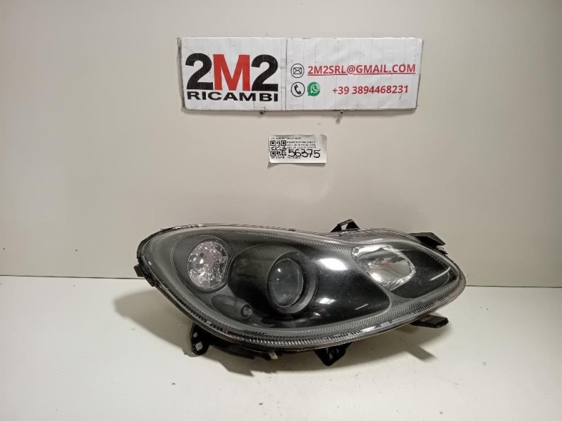 Proiettore ANT DX A4518201259 Smart Fortwo Cabrio 451 2010