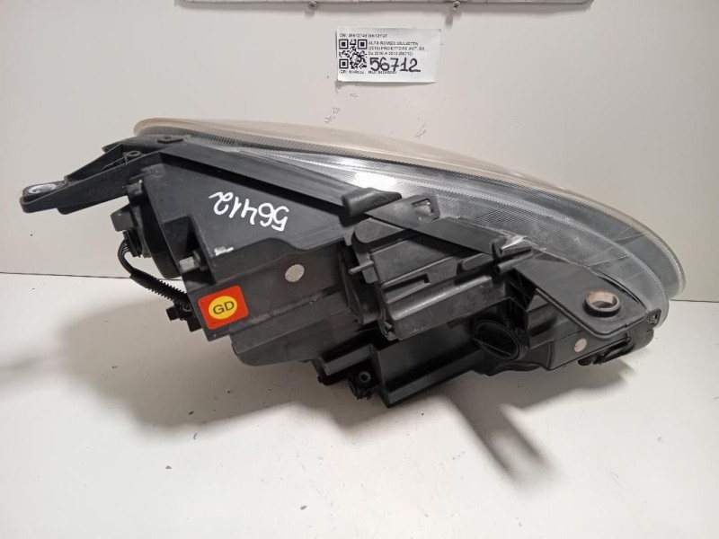 Proiettore ANT SX 46612748 Alfa Romeo Giulietta 2010