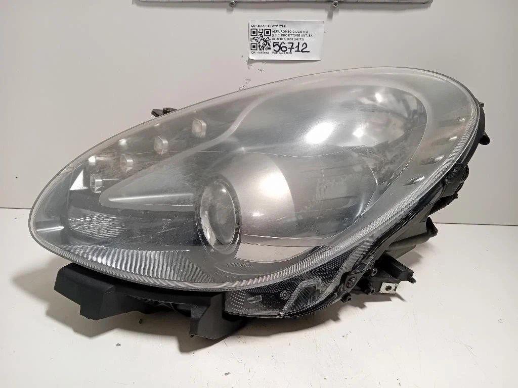 Proiettore ANT SX 46612748 Alfa Romeo Giulietta 2010