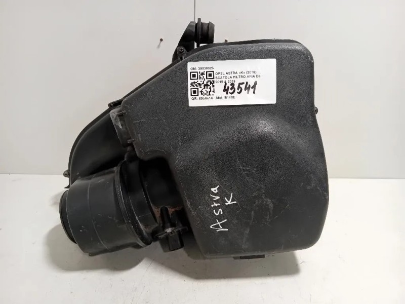 Scatola Filtro ARIA 39030323 Opel Astra K 2016