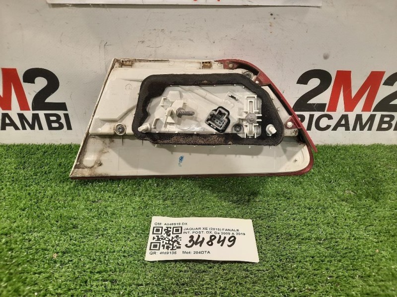 Fanale INT POST DX A048519 DX Jaguar XE 2015