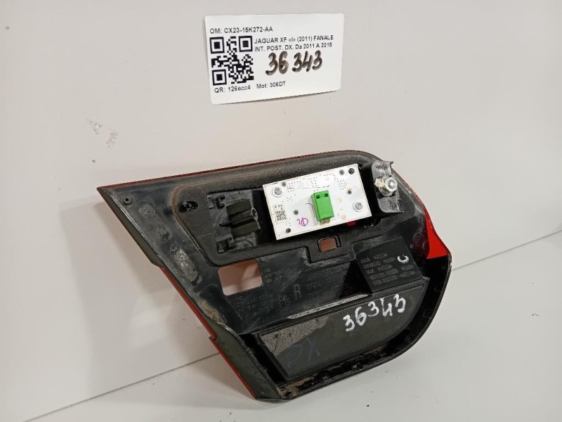 Fanale INT POST DX CX23-15K272-AA Jaguar XF I 2011