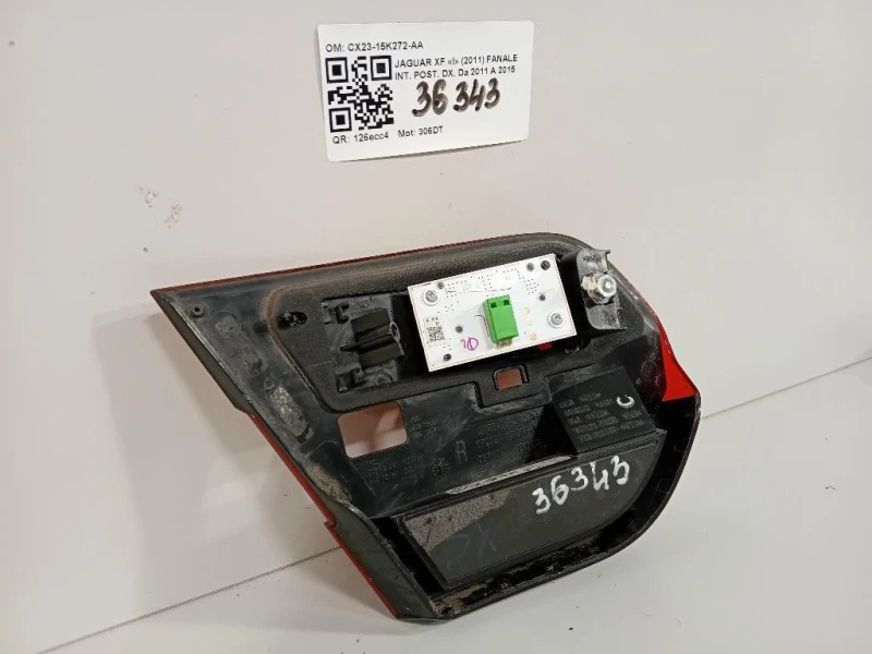 Fanale INT POST DX CX23-15K272-AA Jaguar XF I 2011