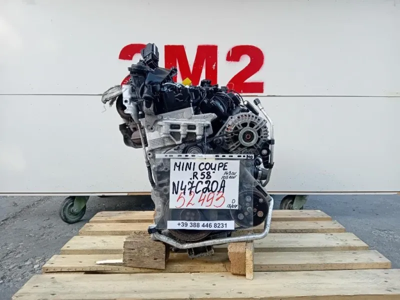 Motore Completo N47C20A 143 CV 105 KW Mini MINI Coupé R58 2012