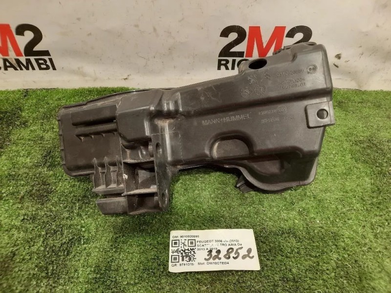 Scatola Filtro ARIA 9810920880 Peugeot 3008 I 2013