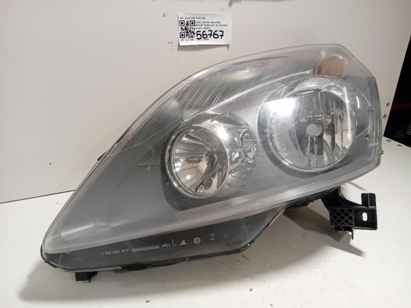 Proiettore ANT SX 24451050 Opel Zafira B 2005