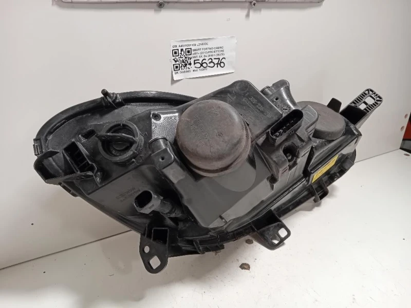 Proiettore ANT SX A4518201159 Smart Fortwo Cabrio 451 2010