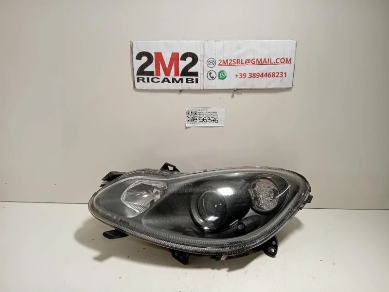 Proiettore ANT SX A4518201159 Smart Fortwo Cabrio 451 2010