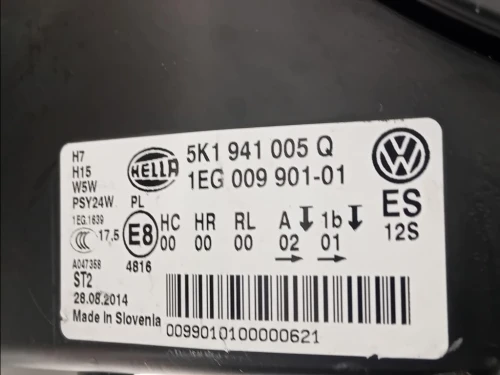 Proiettore ANT SX 5K1941005 Volkswagen GOLF VI 2009