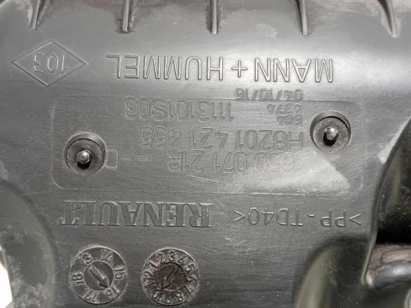 Scatola Filtro ARIA 1113101S03 Renault Mégane IV 2016