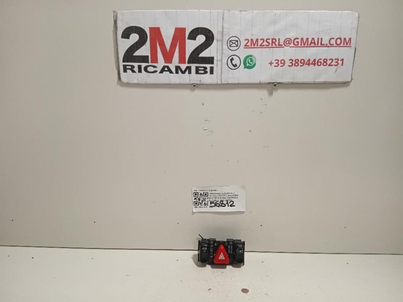 Pulsantiera Multifunzione Centrale 1708201710 Mercedes Classe SLK R170 1997