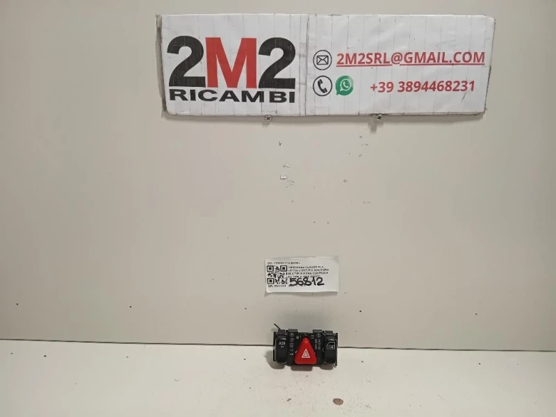 Pulsantiera Multifunzione Centrale 1708201710 Mercedes Classe SLK R170 1997