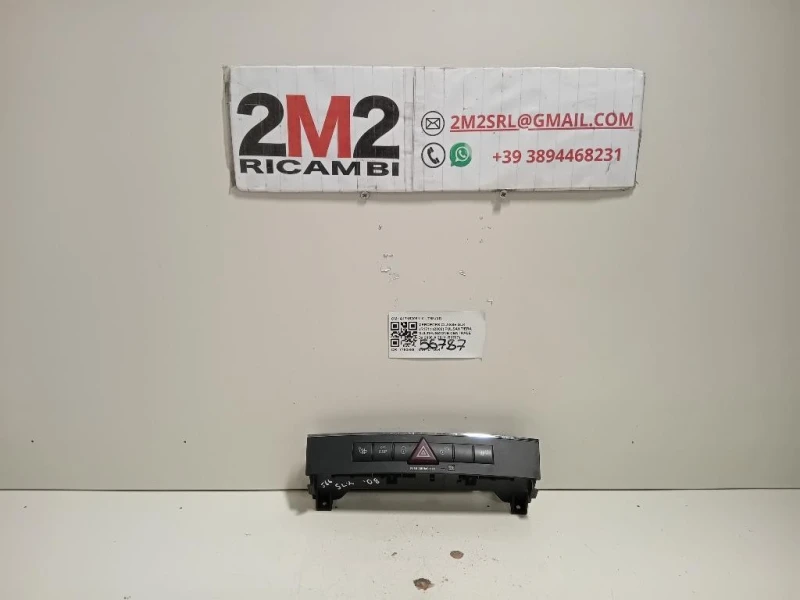 Pulsantiera Multifunzione Centrale A1718209110 Mercedes Classe SLK R171 2008