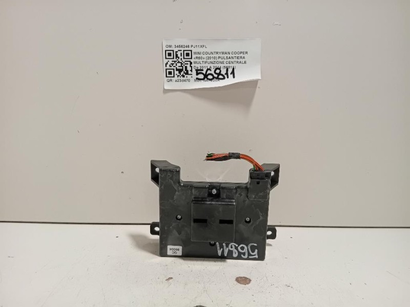 Pulsantiera Multifunzione Centrale 3456246 Mini Countryman Cooper R60 2010