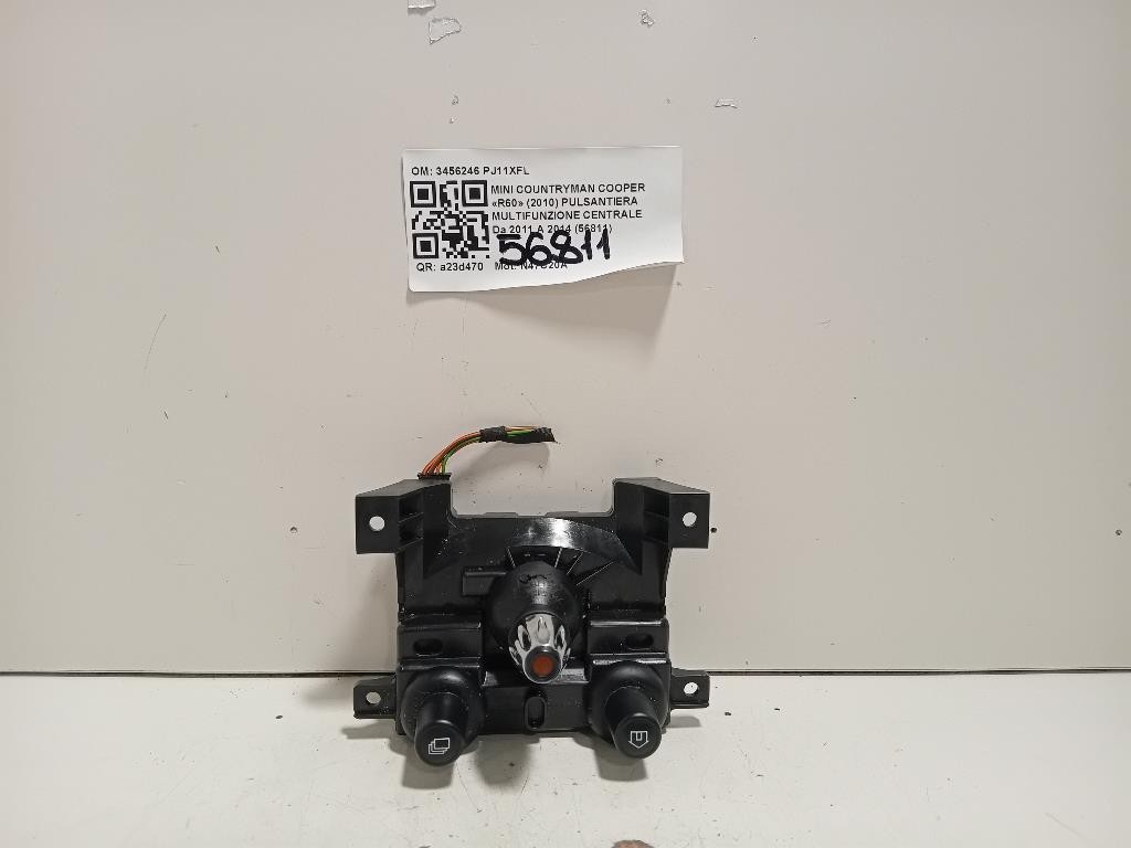 Pulsantiera Multifunzione Centrale 3456246 Mini Countryman Cooper R60 2010