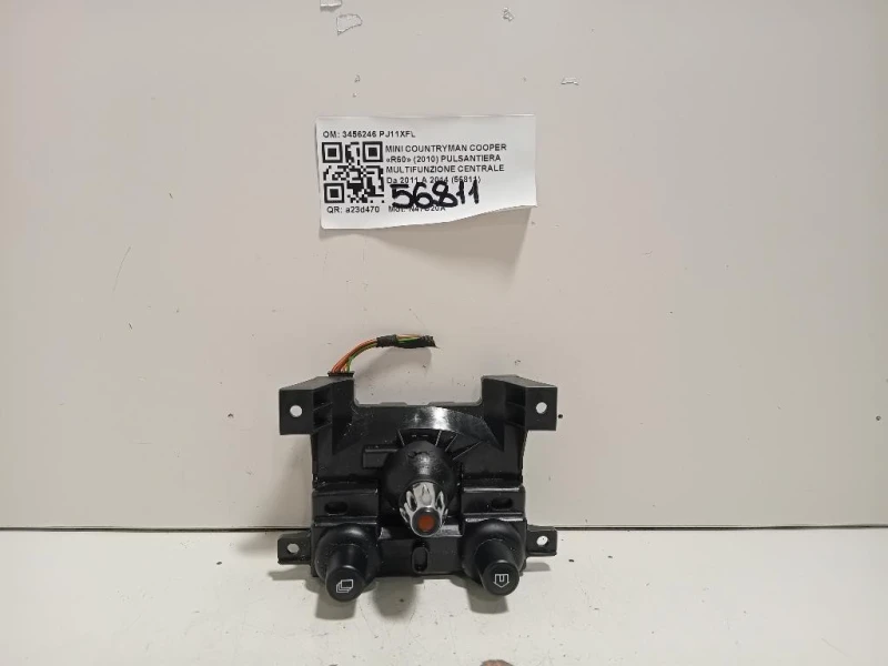Pulsantiera Multifunzione Centrale 3456246 Mini Countryman Cooper R60 2010