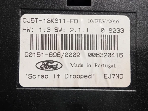 Pulsantiera Unità Autoradio CJ5T-18K811-FD Ford KUGA II 2013