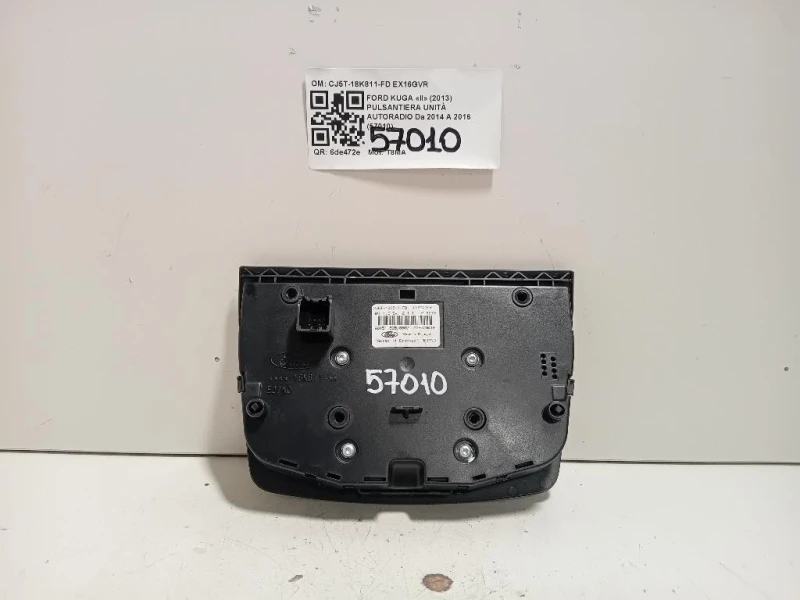 Pulsantiera Unità Autoradio CJ5T-18K811-FD Ford KUGA II 2013