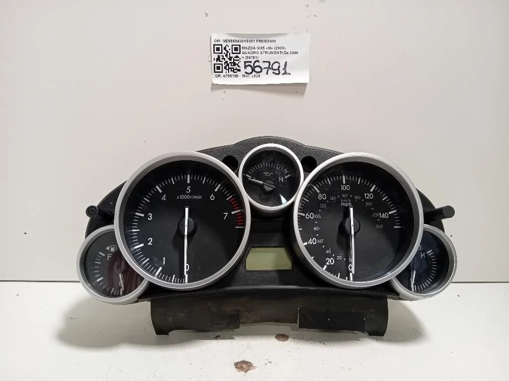 Quadro Strumenti NE5555430K9001 Mazda MX5 III 2006