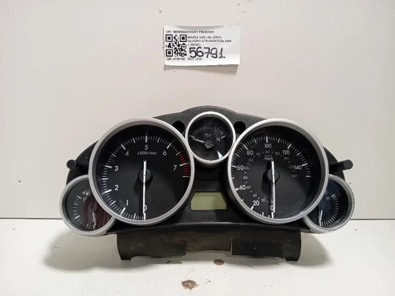 Quadro Strumenti NE5555430K9001 Mazda MX5 III 2006